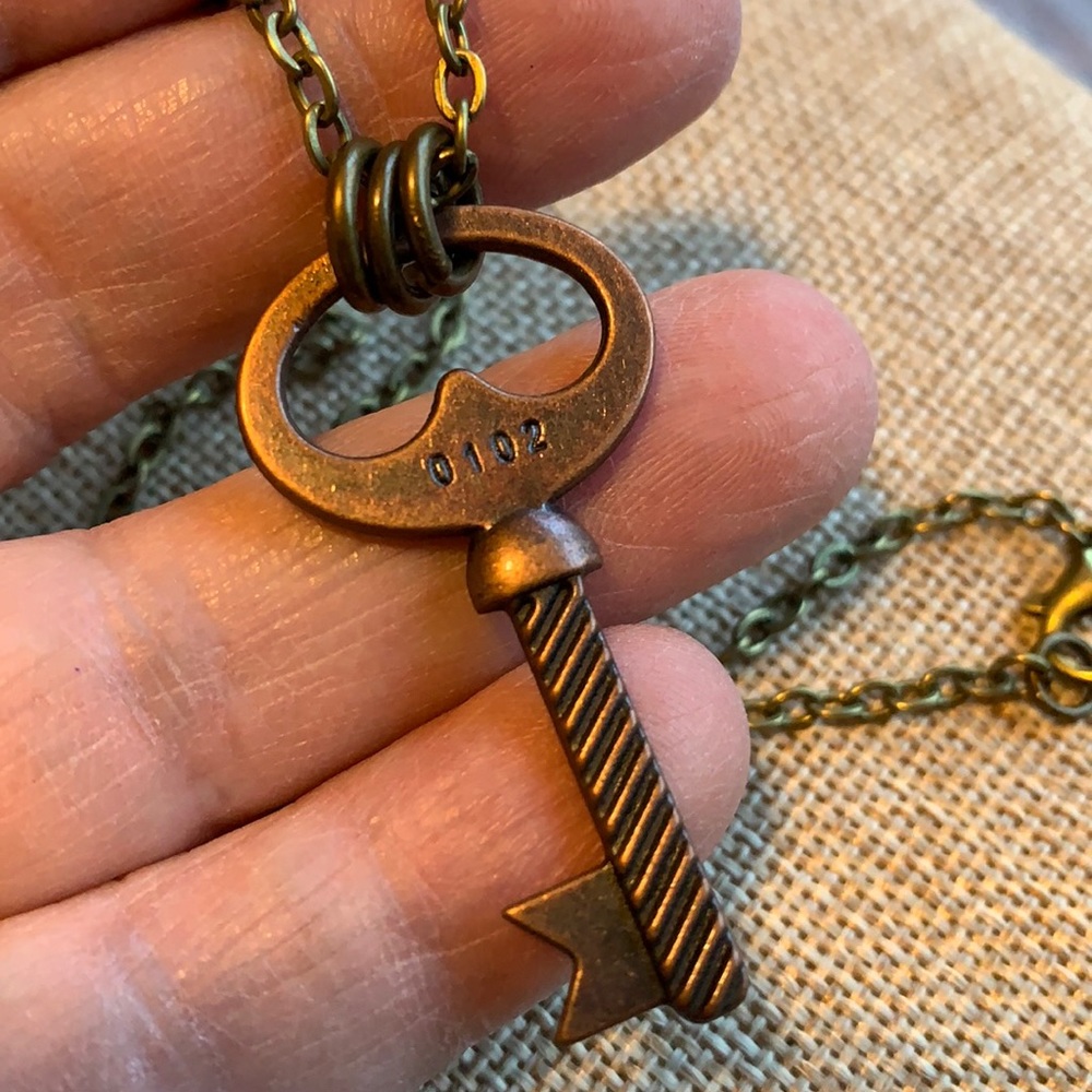 Key Necklace Handmade New